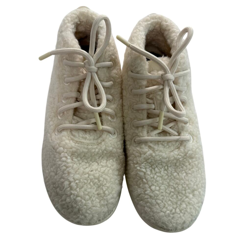 Allbirds Wool Runner Up Mizzle Double Fluff Sneakers High Top Womens SIZE 9